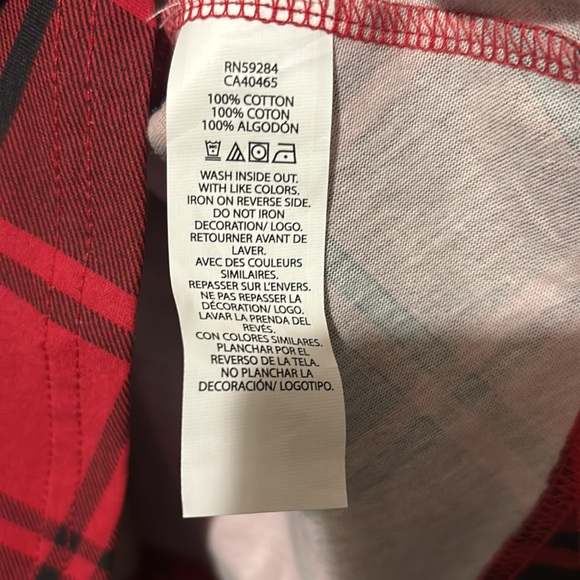 Children’s Place buffalo plaid girls plus size dress - Picture 5 of 5